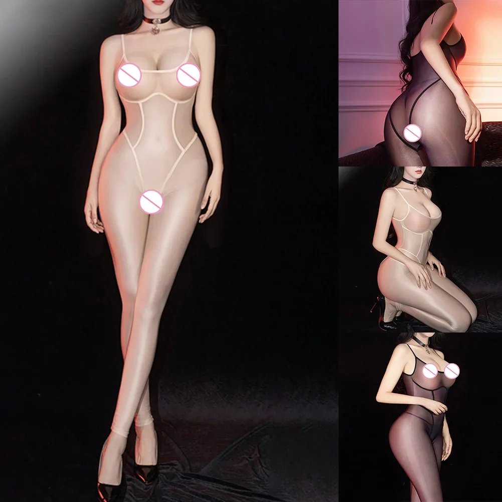 

Microelasticity Bodysuit See-through Bodysuit Perfect For Bedroom All Seasons Wear Brand New Item Elastic Bodywear