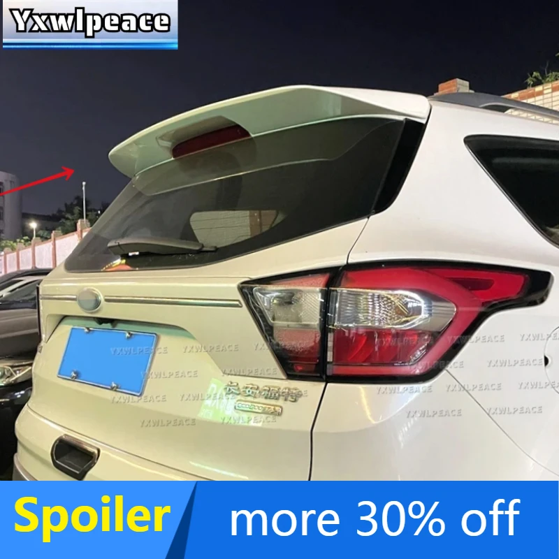 

For Ford Escape Kuga 2013 2014 2015 2016 2017 ABS Plastic Primer Color Rear Trunk Wing Roof Spoiler Body Kit Accessories