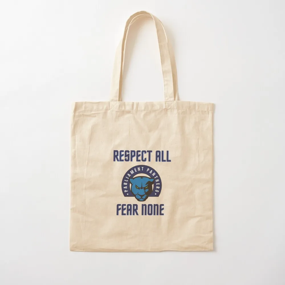 

Respect All Fear None Tote Bag, женская сумка-тоут, многоразовые продуктовые сумки, холст