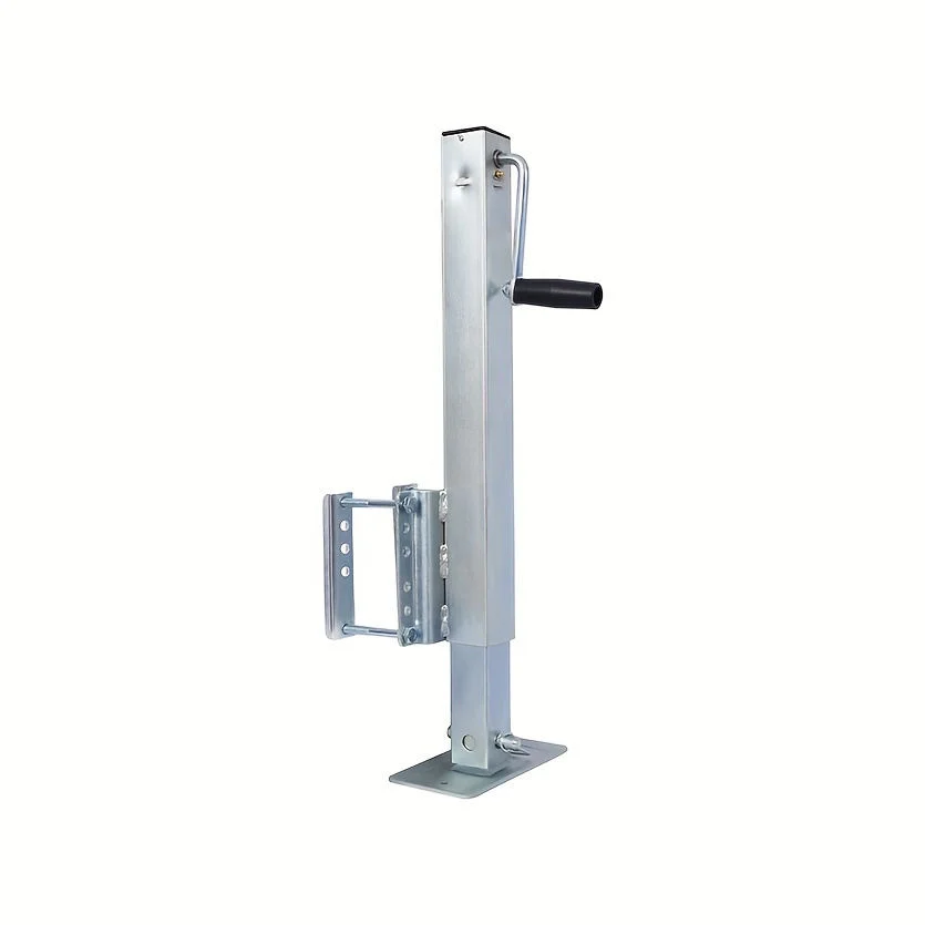 Square Bolt-On Trailer Jack Rv Support Leg Sidewind Travel Tall Jack Stand Trailer Stability Jack