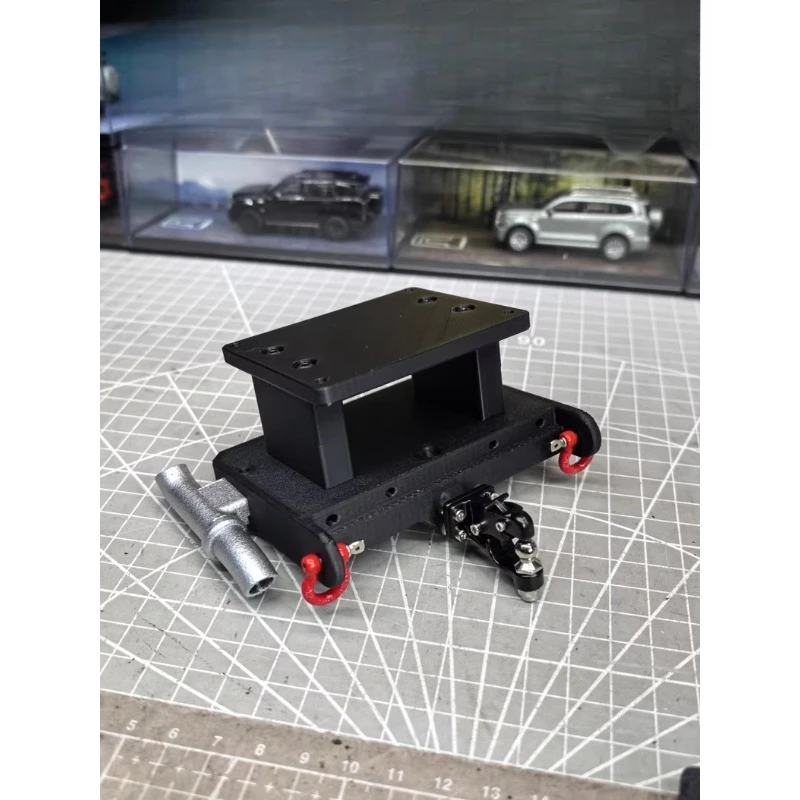 

Rear Tow Hook Mounting Kit for RGT EX86160 1:10 LC79 RC Crawler Crossbar Extension Bracket RC Off-Road Trucks Realistic Parts
