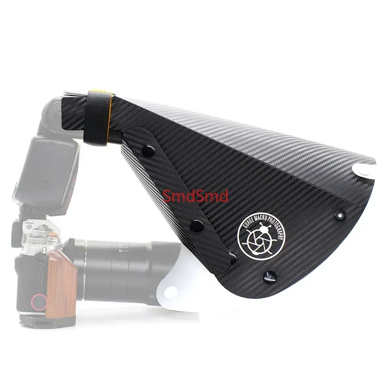 Guage Hoof Cover Universal Flash Diffuser Softbox Speedlight Reflector Snoot Camera Accessories for Macro Lens Shooting