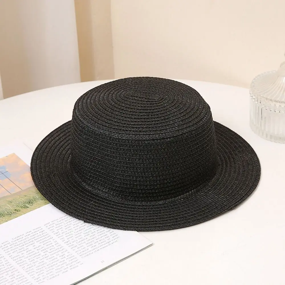 Men Women Natural Panama Hat New 10 Colors UV Protection Straw Hat Sun Protection Hat Summer Fashion Wear