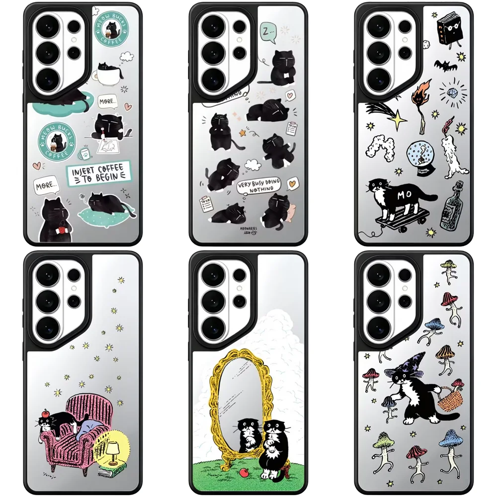 607178 Mirror Magnetic Case: Compatible with Samsung Galaxy S23 U S24U S25 S26 Ultra S25+ S26 Plus Shell