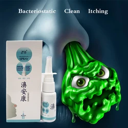 Nano Silver Ion Propolis Antibacterial Spray Nasal Cure Rhinitis Sinusitis Nose Spray Bottle Anti-snore Apparatus 20ml