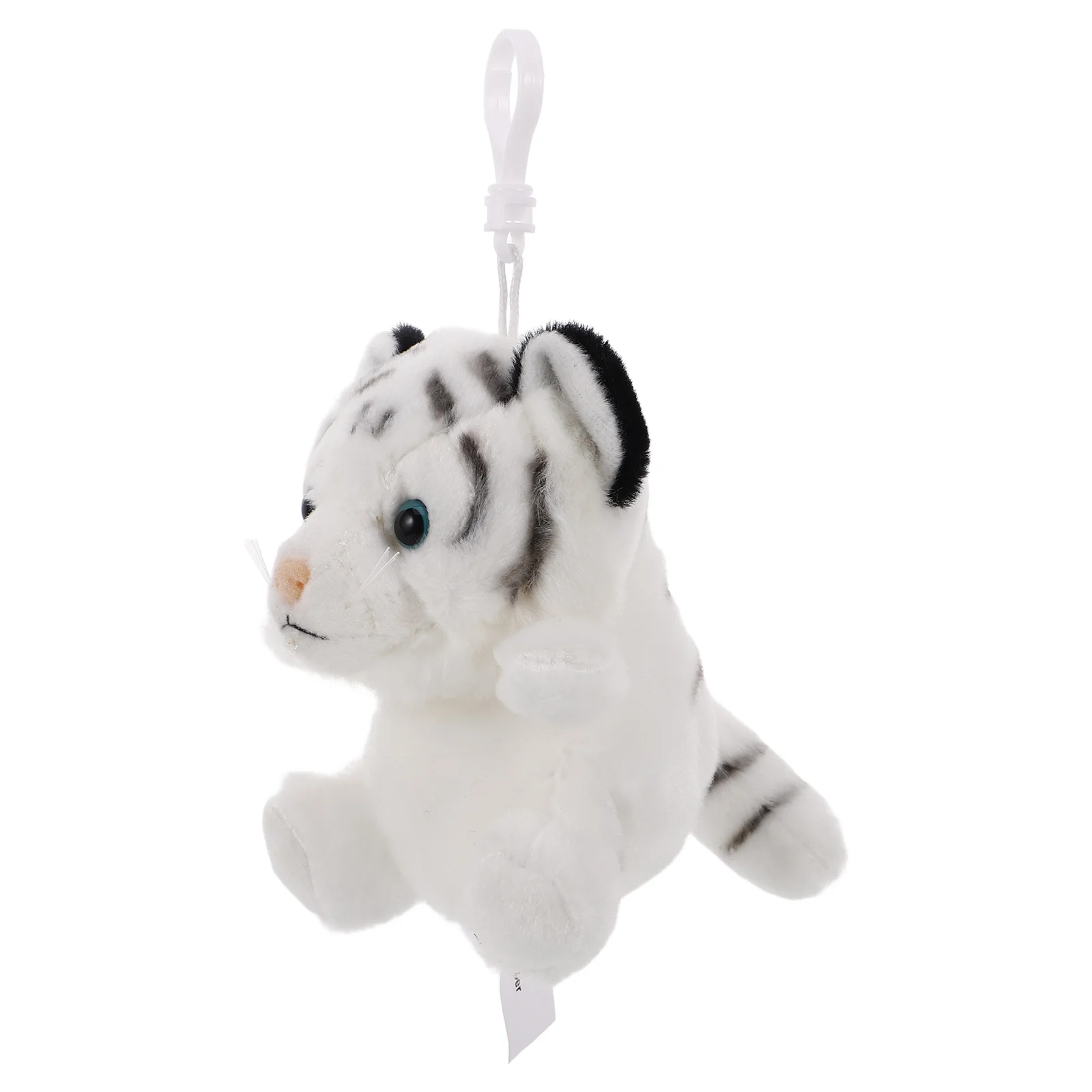 Schattige Tijger Portemonnee Sleutelhanger Pluizige Dierenpoppen Hanger Kleine Knuffel Kawaii Portemonnee Zacht Pluche Dierenspeelgoed Voor Jongens Meisje