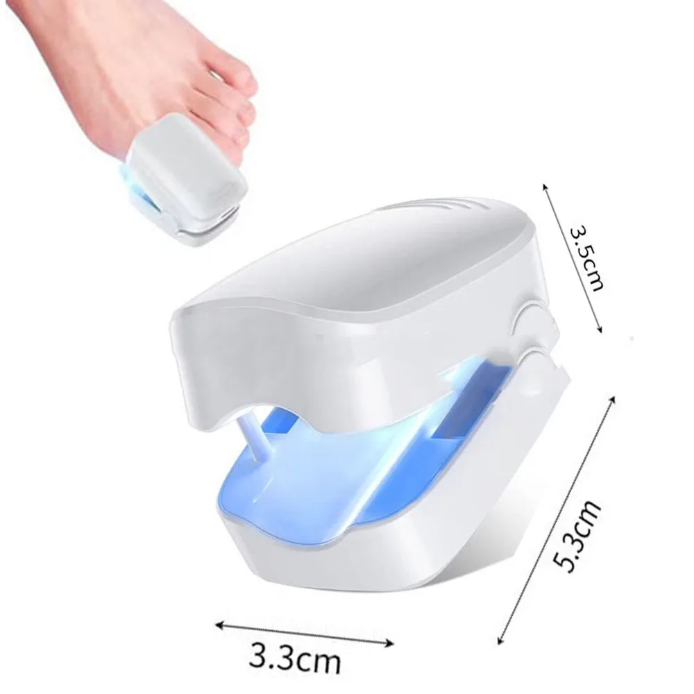 

Бытовой портативный вспомогательный инструмент для онихомикоза, синий свет, лампа для ногтей, грибка, ультрафиолетовая лампа для ногтей