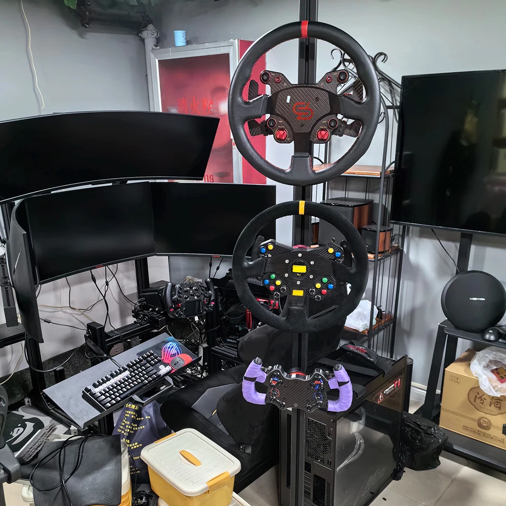 1X Wandmontage-Kit für Moza/Simagic/NRG/Works/D1 Quick Release Simulator Racing Lenkrad – Detail 3