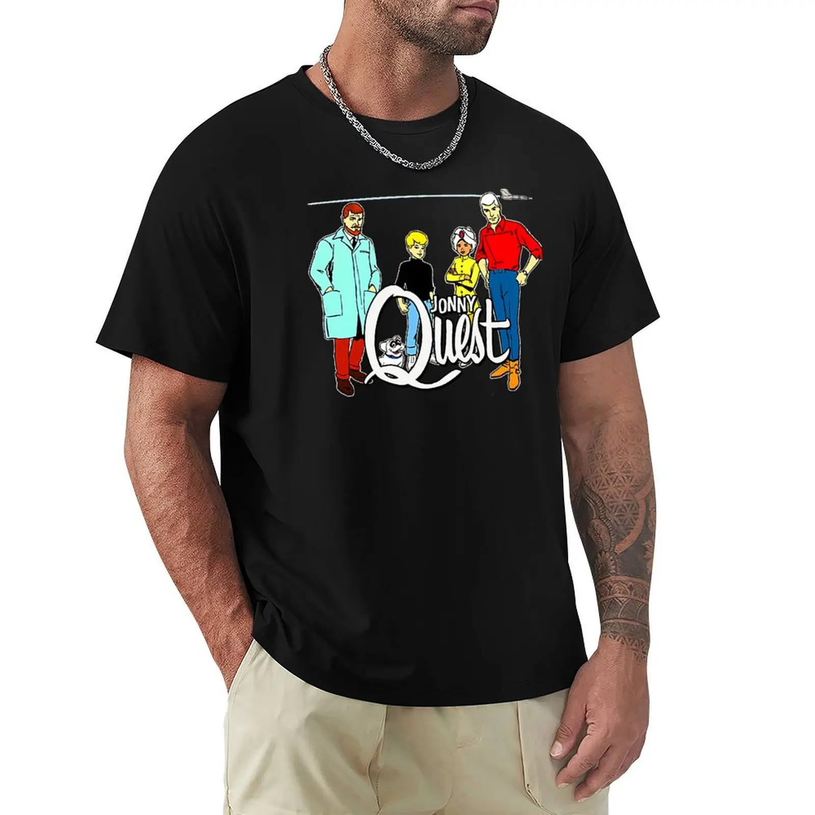 Jonny Quest, non-distressed T-Shirt man graphic t shirt T-Shirt
