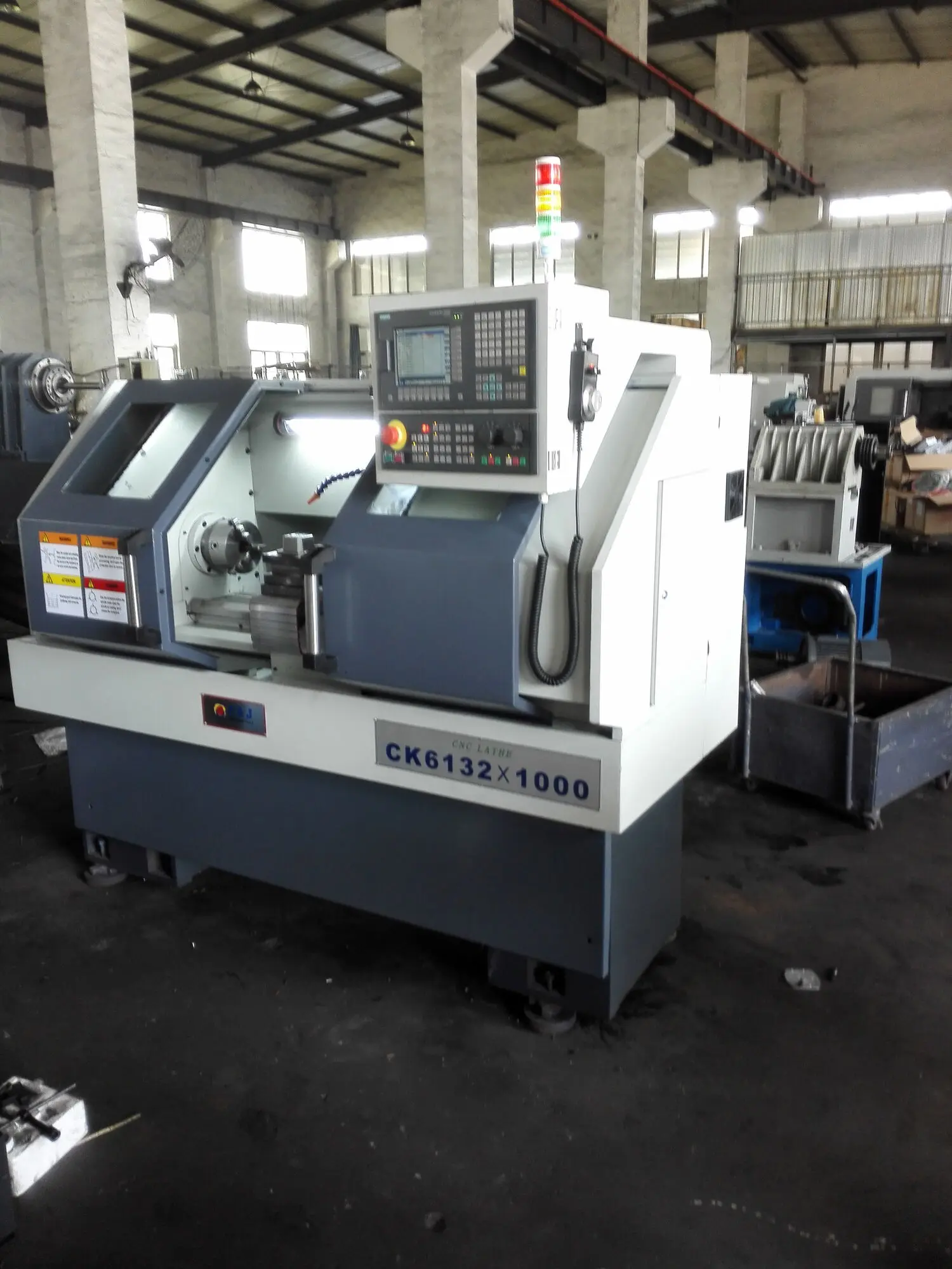 Ck6132 Lathe With Cyder Chuck & 6 Position Tool Post