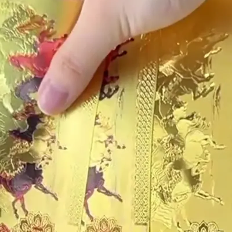 2026 سنة الحصان تقليد الذهب احباط الأوراق النقدية فوز النجاح الفوري الأوراق النقدية التذكارية الذهب المال السنة الجديدة هدية الديكور #1