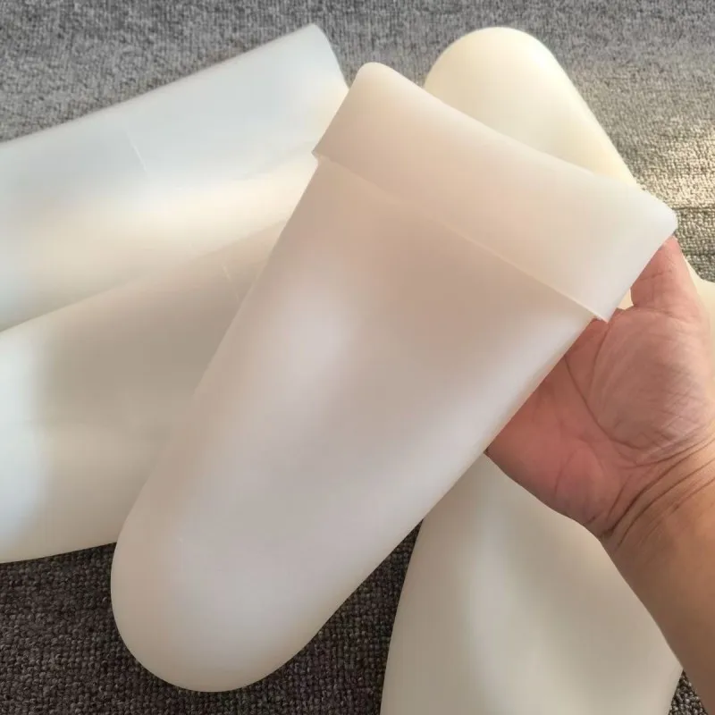 3 Mm Thick Silicone Gel Sleeve for Lower Leg Prostheses, Skin-Friendly and Flexible, for Residual Lower Leg Amputations