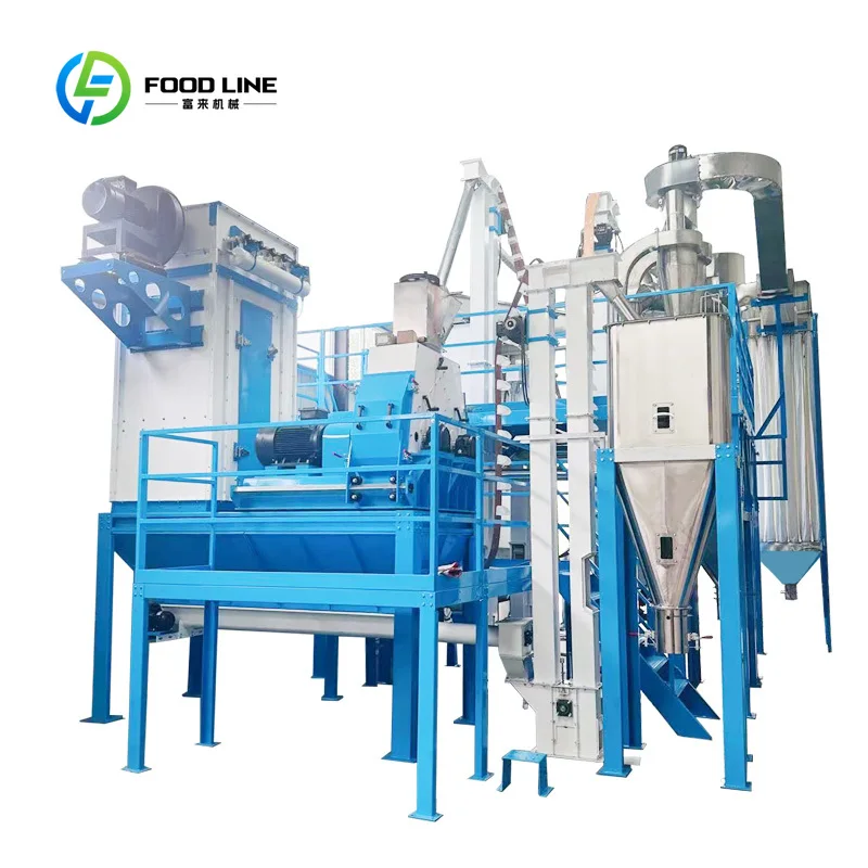 Custom Maize Flour Grinder Corn Crushing Line Professional Heavy Duty High Output Suitable for Industrial Use Grain Mill