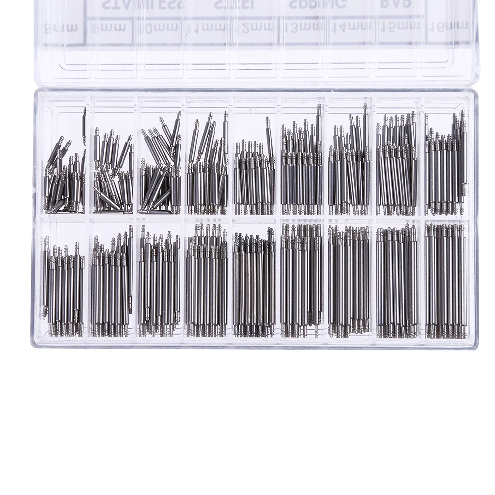 

360 шт., ремешок для часовщика, ремешок, штифты, стальной ремонтный комплект