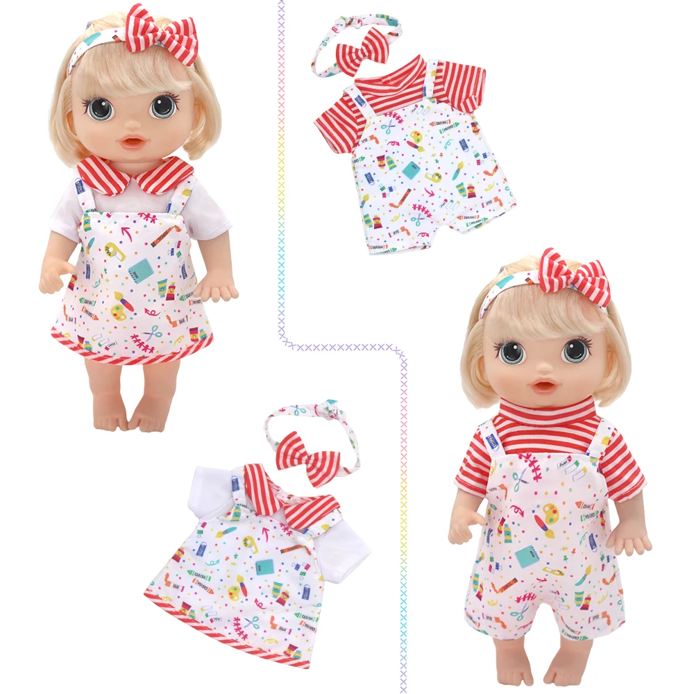 2026 Puppenkleidung für 12 Zoll (30 cm) Baby Alive Spielzeug-Krabbelpuppen-Zubehör. – Detail 1