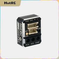 HotRC F11 Car Gyro Mini Metal Gyroscope PWM 3.5-9V Jst1.5 for RC On-road Model Drift Racing Rally Boat Remote Control Vehicle