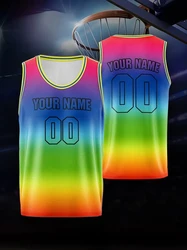 Custom Name Quick-dry Basketball Jersey 3D Printed Men Youth Summer Sport Basketball Vest Casual Sleeveless T Shirt Tank Tops