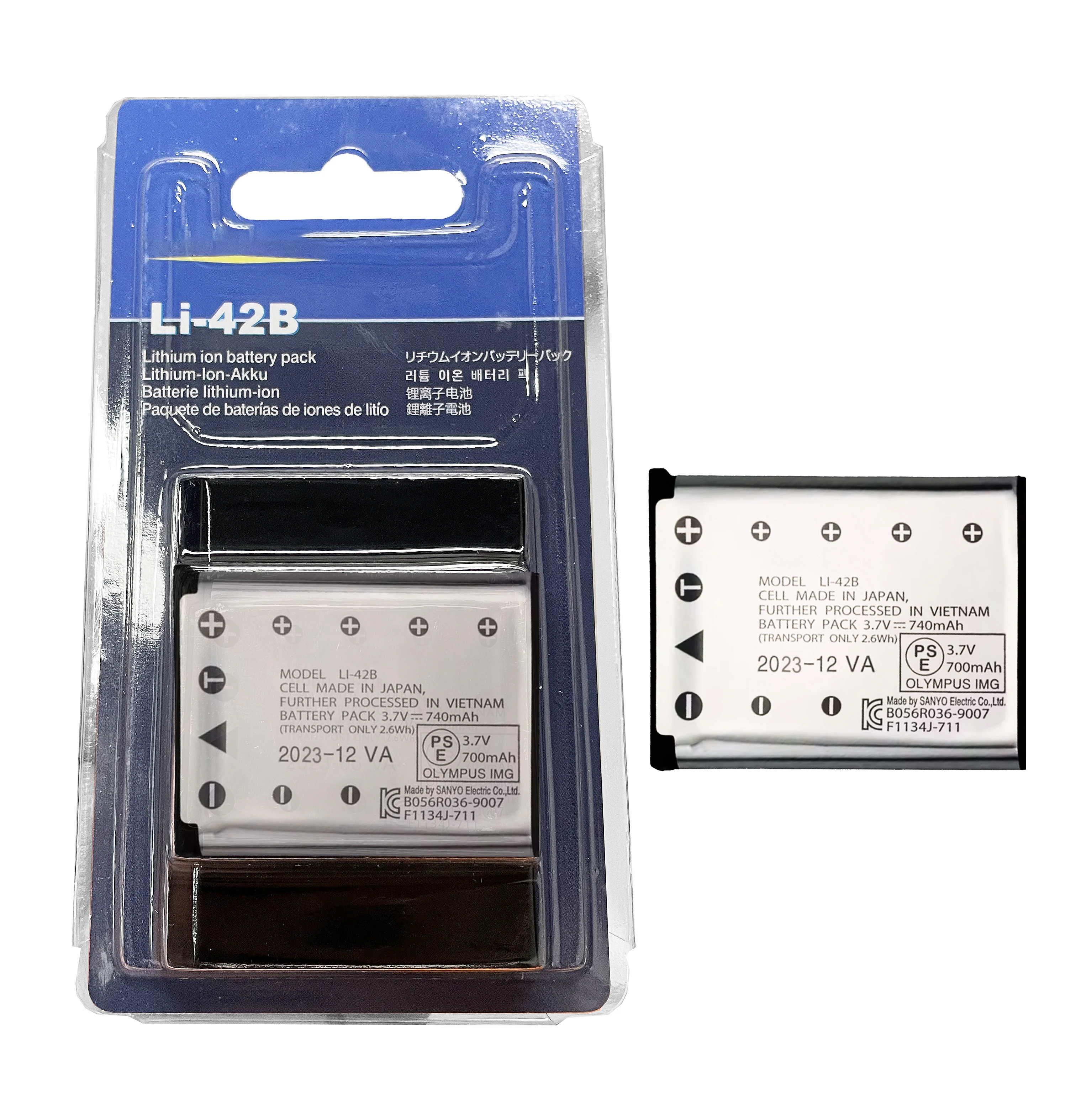 NEW LI-42B LI42B Battery for Olympus FE220 FE320 Stylus 830 X-600 D-630 750 FE-280, FE-290, FE-320, FE-330 X-730, X-735