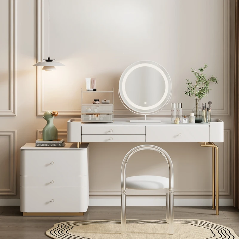 

Nordic Small Dressers Bathroom Nightstands Classic Living Room Hotel Table Smart Minimalist Pentiadeira Feminina Salon Furniture