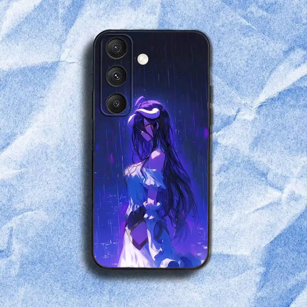 حافظة هاتف A-Albedo Overlord-S لهاتف سامسونج S 25,24,23,22,30,21,10,9,Ultra,Plus,Lite,FE,4,5G حافظة ناعمة سوداء #4