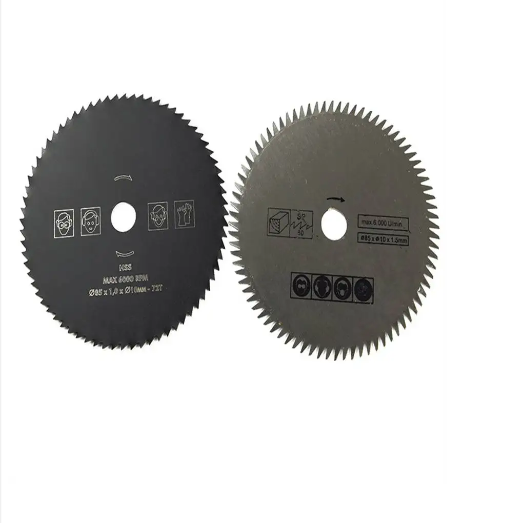 Imagem -04 - Hard Alloy Rotação Ferramentas de Corte Circular Saw Slicing Tool 85 mm Diâmetro 10 mm Diâmetro Interno Pequena Lâmina de Serra Circular Pcs