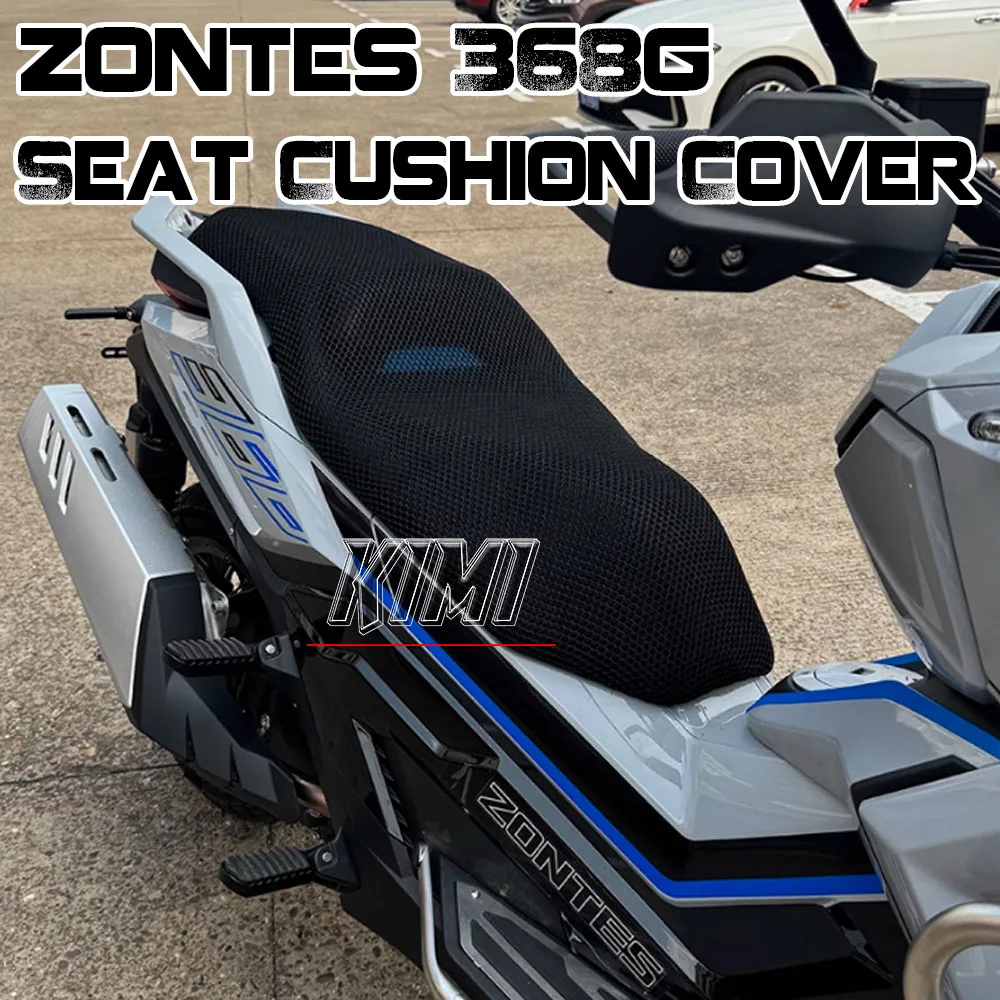 Coprisedile per cuscino protettivo per moto Coprisedile in rete 3D per ZONTES 368G 368 G Coprisedile per sella in tessuto di nylon