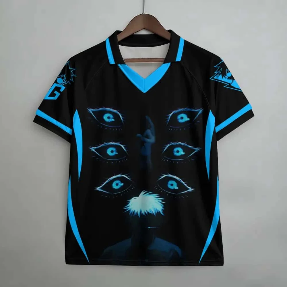 2026 Anime men's and women's spells return to the millennium street, loose sports, breathable, quick drying children's T-shirt