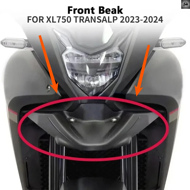 

front extended crash mudguard and bird beak extended cover for Honda XL750 Transalp 2023 2024 accessories