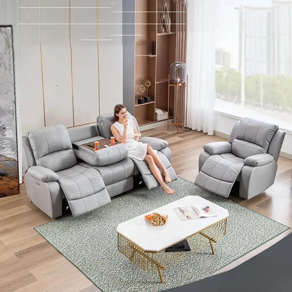 xx-Genuine Leather Manual Elec - огляд і ціна Home Cinema Couch
