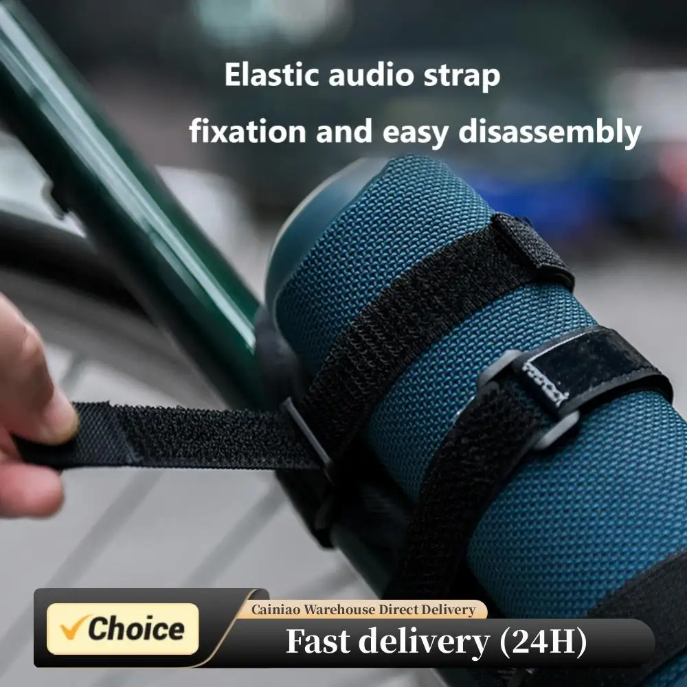 Lautsprecher Halterung Strap Sound Box Fahrrad Halter Nylon Lautsprecher Halter Halterung Verstellbaren Riemen Fahrrad Flasche Käfig Golf Warenkorb Lautsprecher