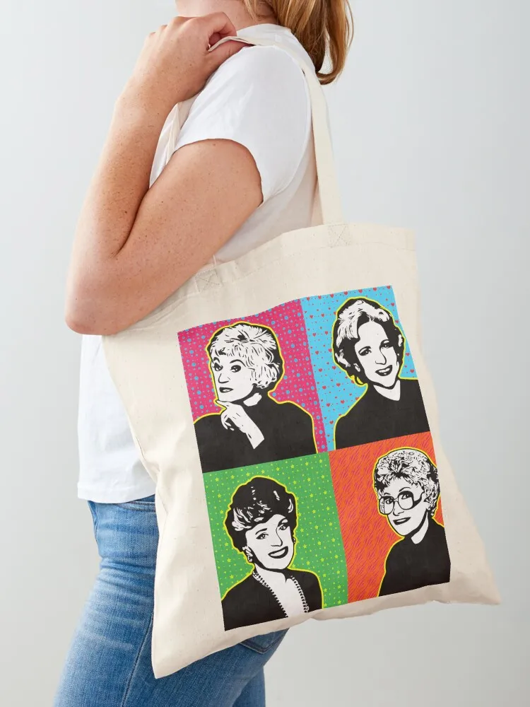 Golden Girls Pop Art Tote Bag custom bags shopper bags for women tote bag Gift bag