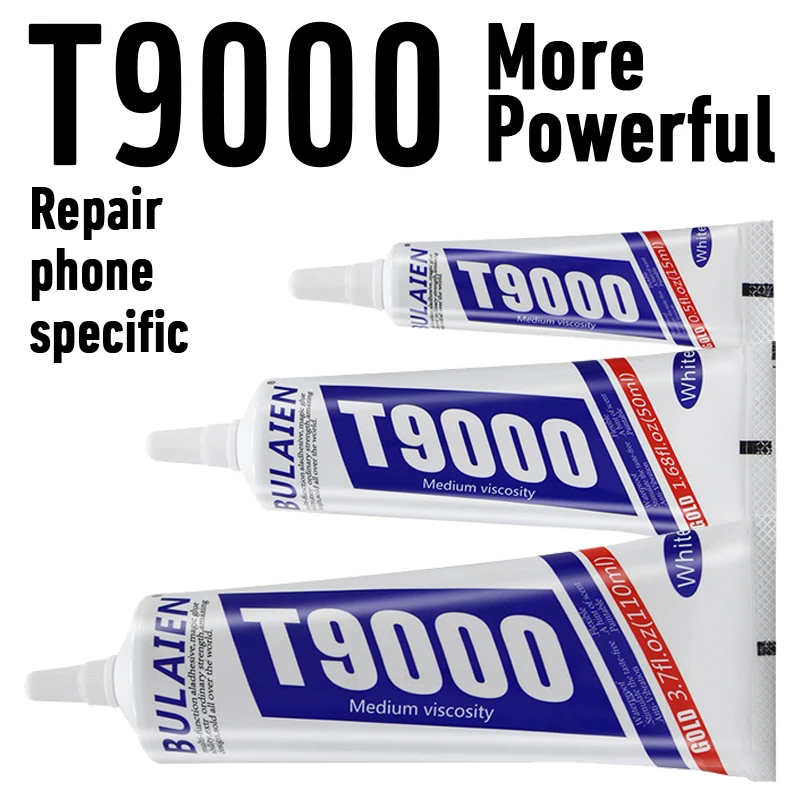 15/50/110ml T9000 Glue Universal Epoxy Resin Powerful Repair Phone Touch Screen Jewelry Craft Adhesive Office Supplies B7000