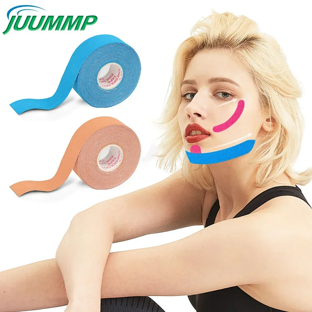 Tapes Kinesio Elastic Bandage Knee Pads Tapes Kinesiology Support Pads Locking Sports Self-Adhesive Venda Kinesiotape Bandage