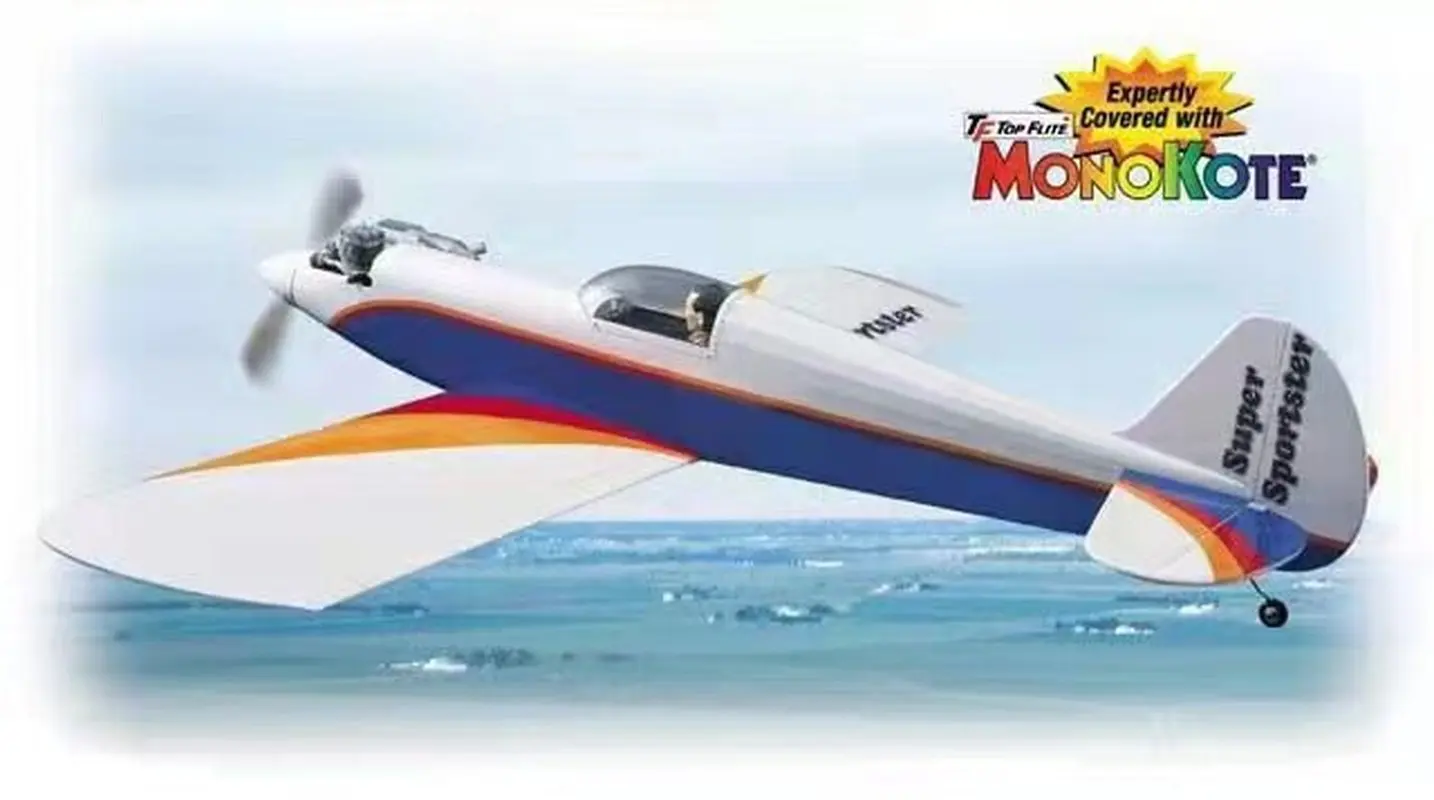 Great Planes Super Sportster 40 Arf Low Wing Sport Trainer Rc Plane Pre Covered Wooden Arf Hobby Airplane For Beginner Pilots