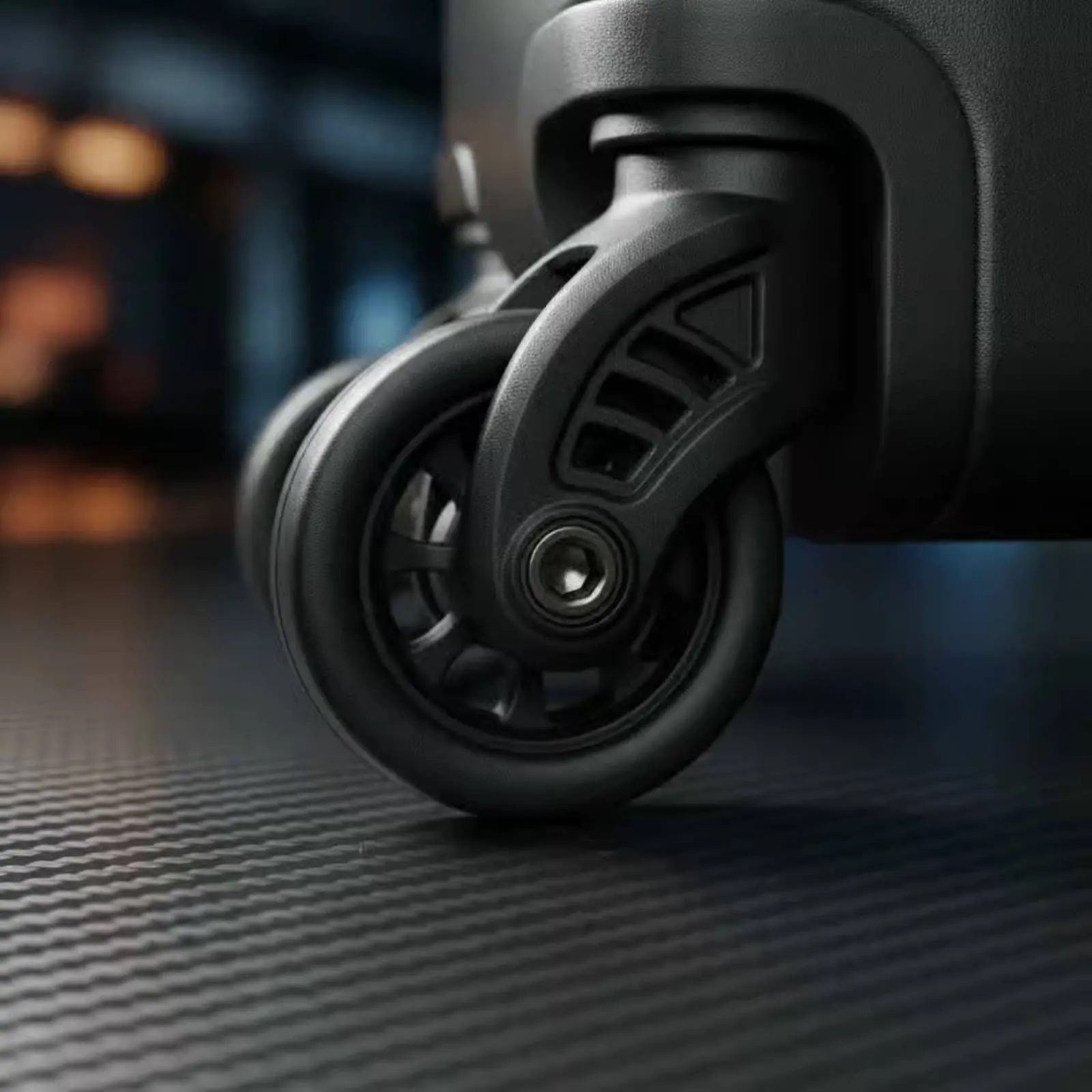 2 Pieces Luggage Replacement Wheel 360-Degree Rotation Rotating Suitcase Wheel Effortless Rolling