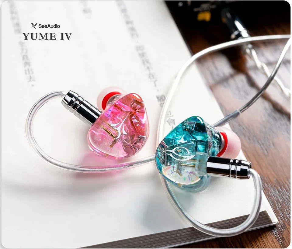 SeeAudio YUME IV HiFi Earphone 2BA Driver Balanced Armature 0.78mm