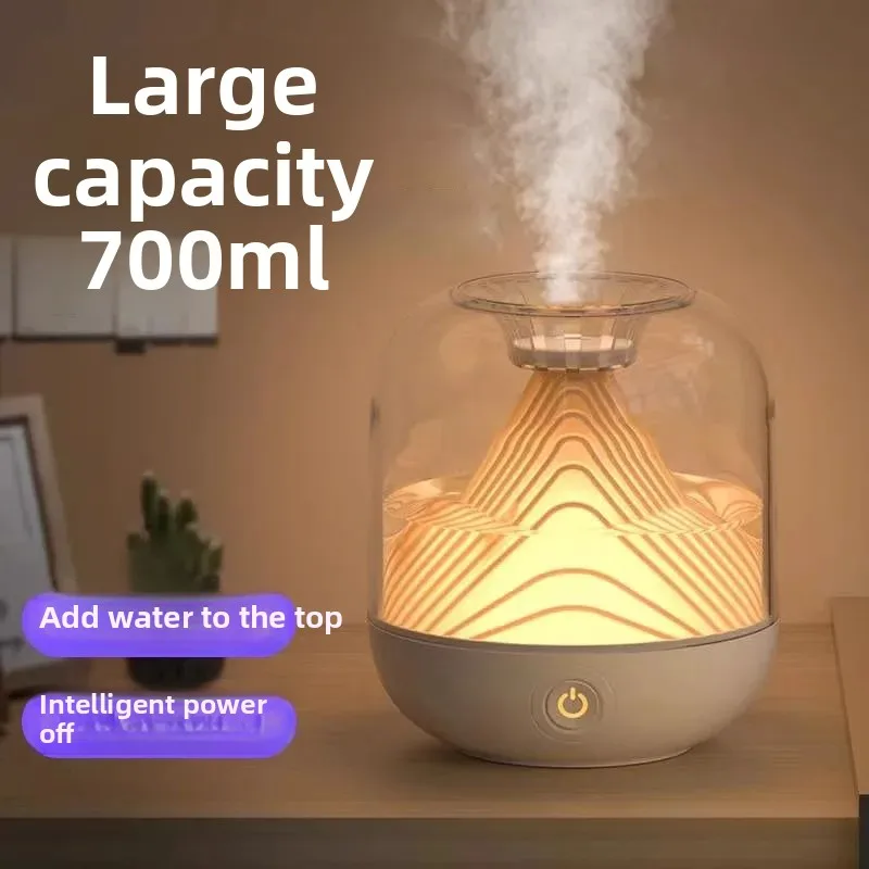 

humidifier silent bedroom office desktop pregnant woman air essential oil aromatherapy ambient light small