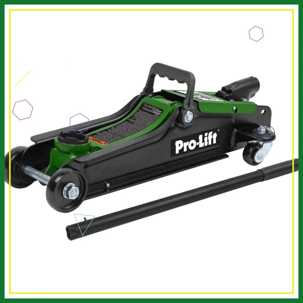 

2-тонный гидравлический напольный домкрат емкостью 4000 фунтов, низкопрофильная конструкция для подъема автомобилей в домашнем гараже