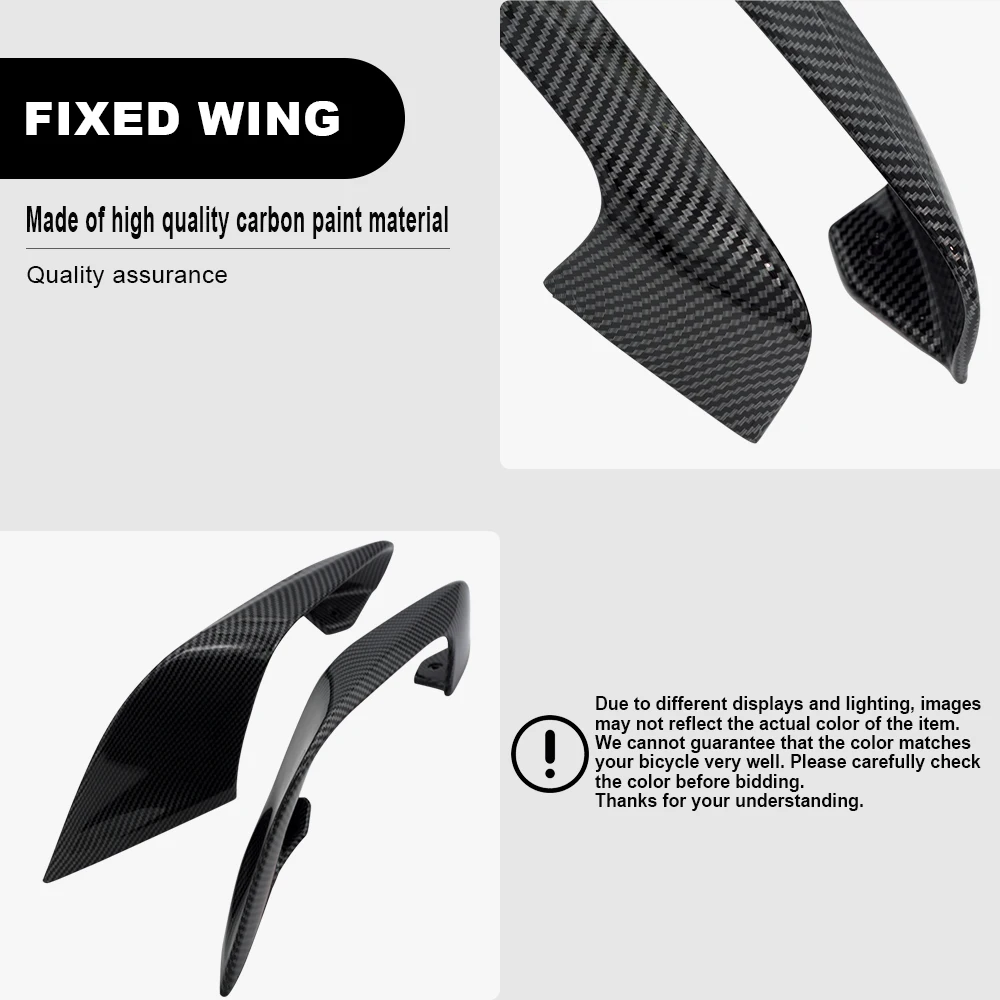 مناسبة لياماها YZF-R7 YZFR7 2021 2022 2023 دراجة نارية الهوائية الثابتة الجناح المفسد الجانب الجناح الزجاج الأمامي الجناح الجنيب