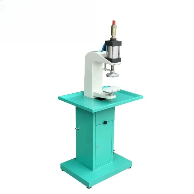 Pneumatic Single Station Manual Type Leather Upper Round Hole Punching Machine