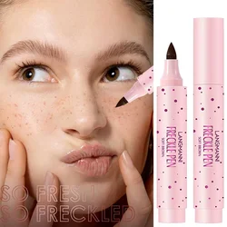 Natural Lifelike Freckle Pen Makeup Freckle Fake Freckles Waterproof Foundation Long Lasting Dot Spot Freckles Pen Face Makeup