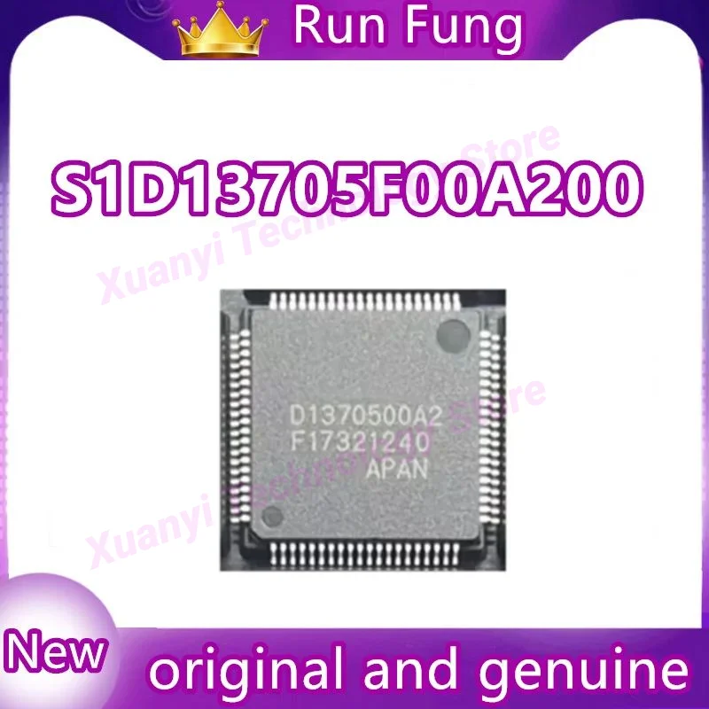 QFP-80 IC 칩, S1D13705F00A200, 100% 신제품