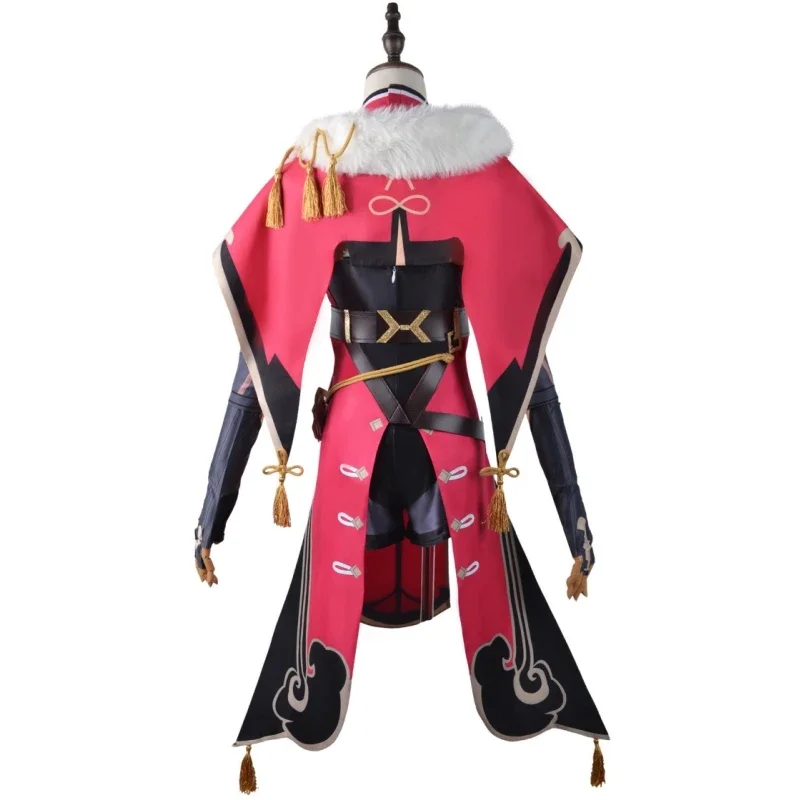 Beidou-Genshin Impact Cosplay Costume, Sans couronne, Seigneur de l'océan, Robe Bei Dou, Perruque, Tenues Anime