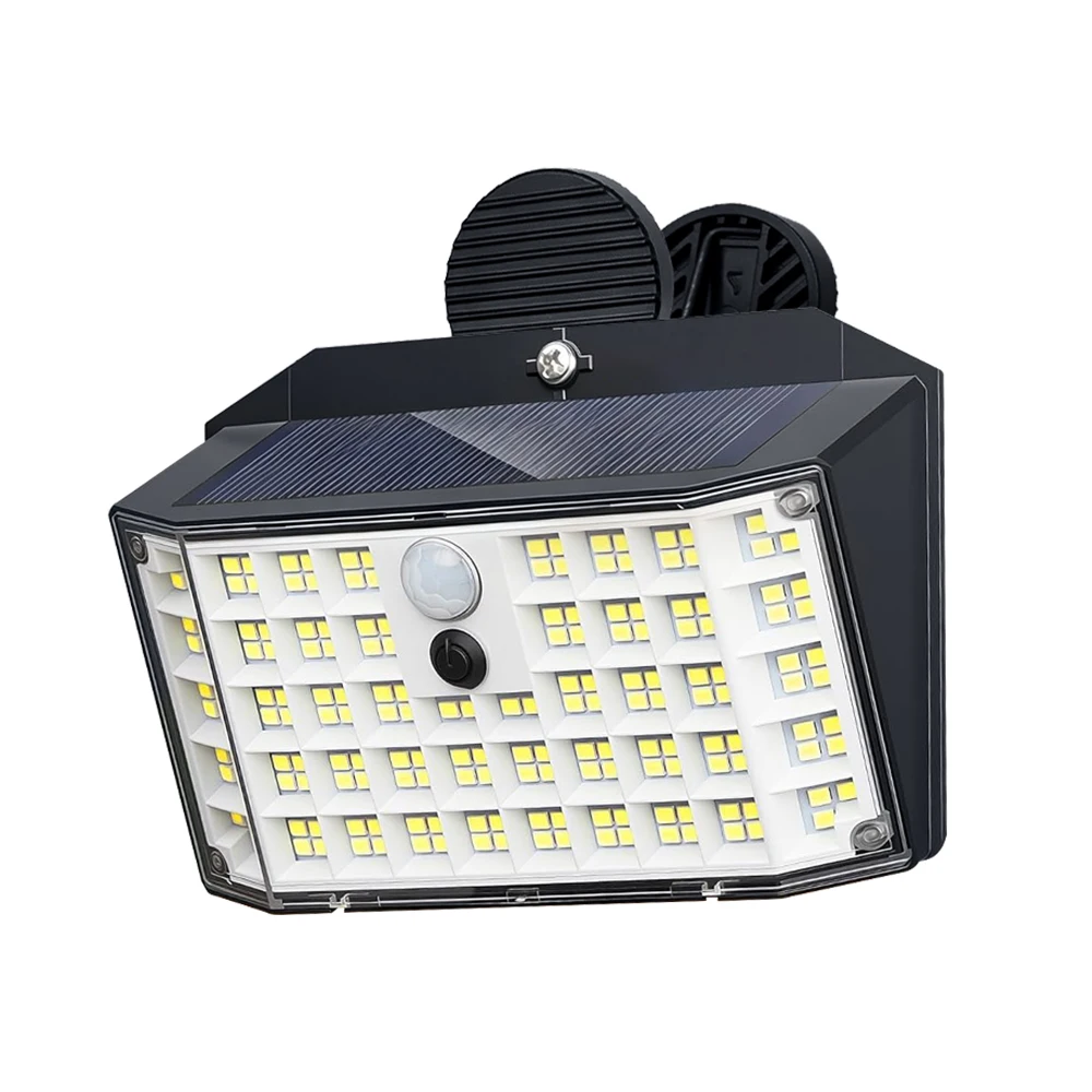 2/4/8 Stück 176LED Clip-on Solar-Wandleuchten für den Außenbereich mit 180° Bewegungssensor °   Weitwinkel-IP65-wasserdichte tragbare Solar-Zaunleuchten für den Außenbereich.