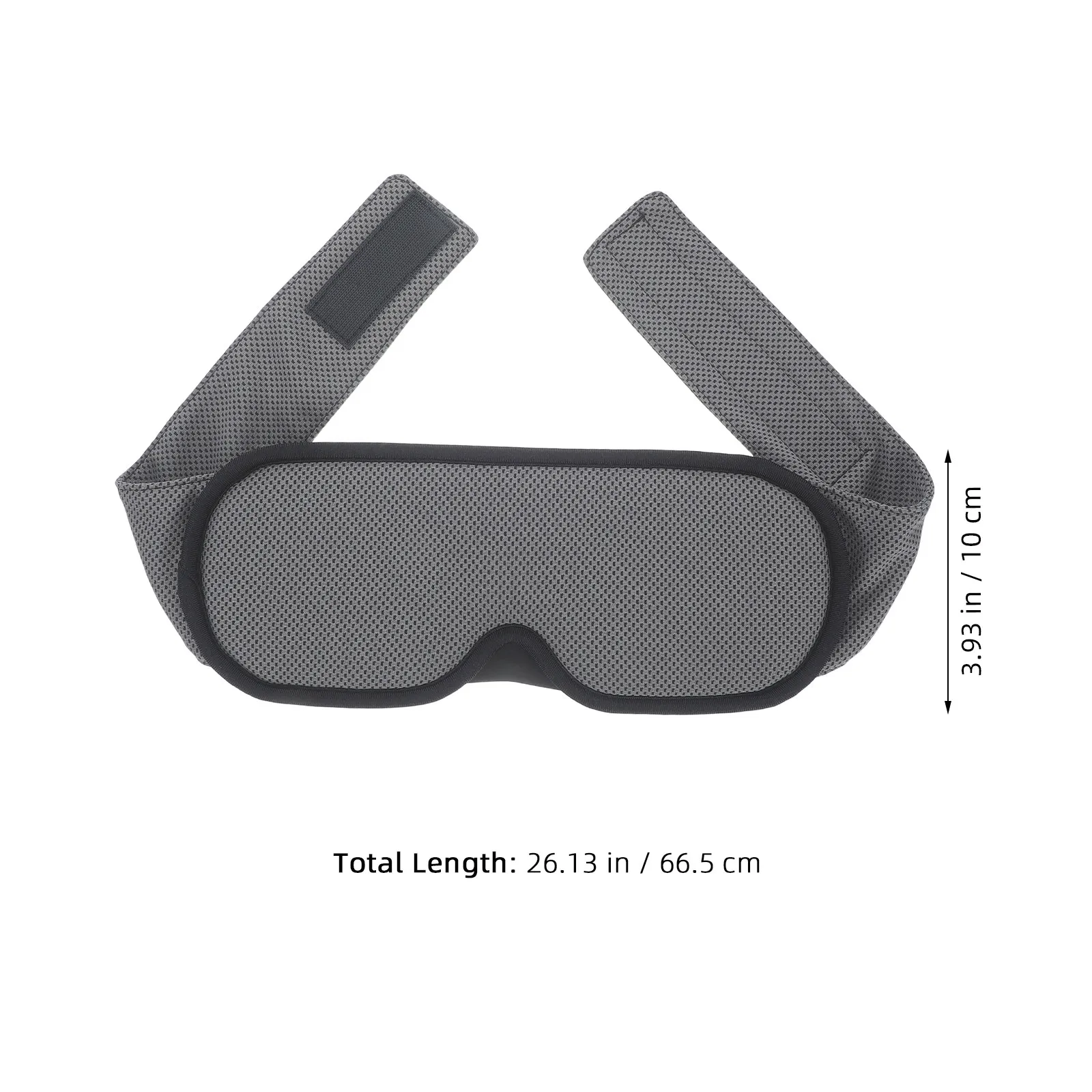 Sleep Eye Mask for Men Women 3D Deep Contoured Blackout Adjustable Strap Travel Night Blindfold Eye Shade Soft Breathable