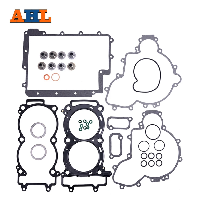 AHL Motorcycle Complete Cylinder Gasket Kit For Polaris RZR XP 4 900 EPS 808970 RZR900 XP900 High Quality