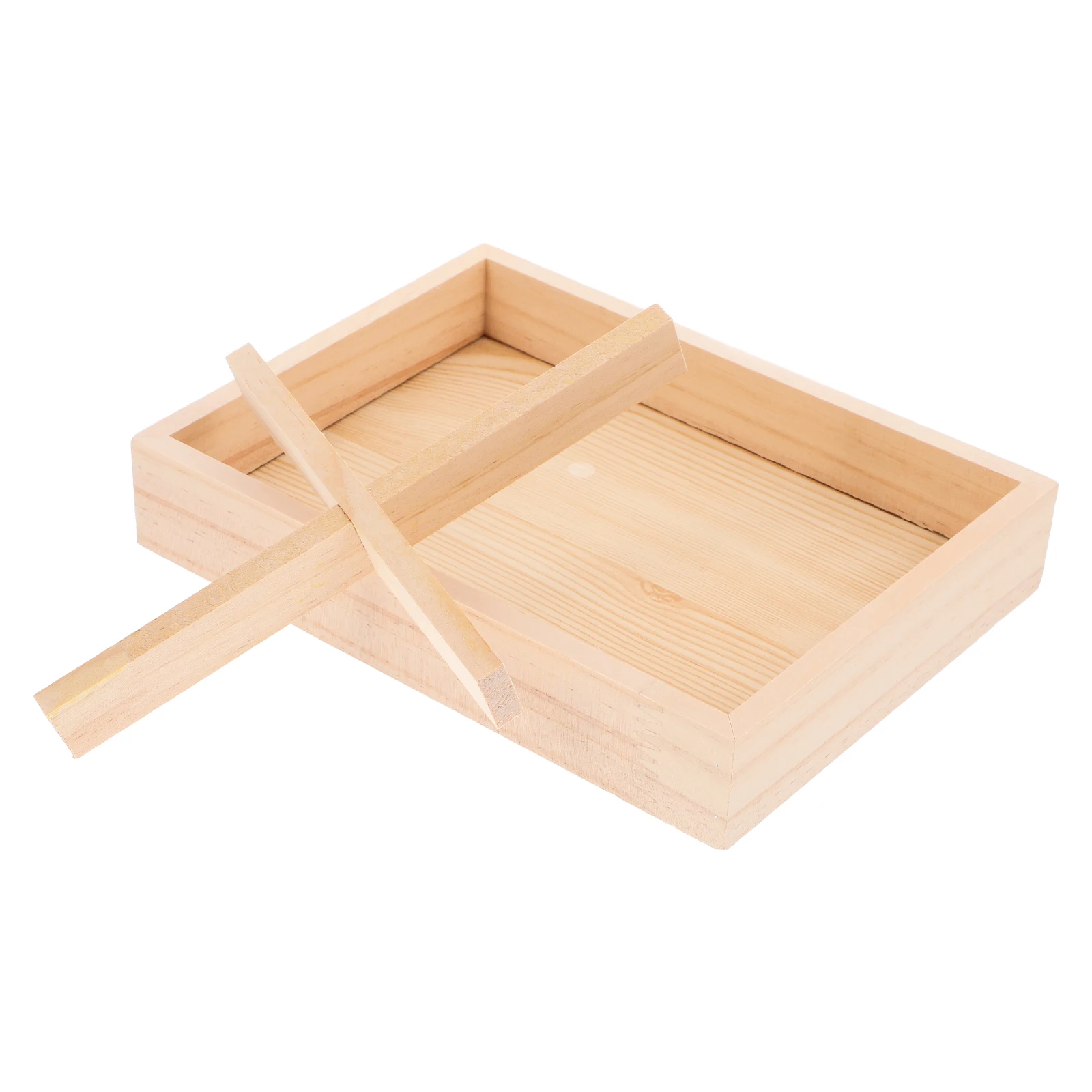 

Pine Jewelry Tray Ring Organizer Jewellery Storage and Decoration Trinket Refined