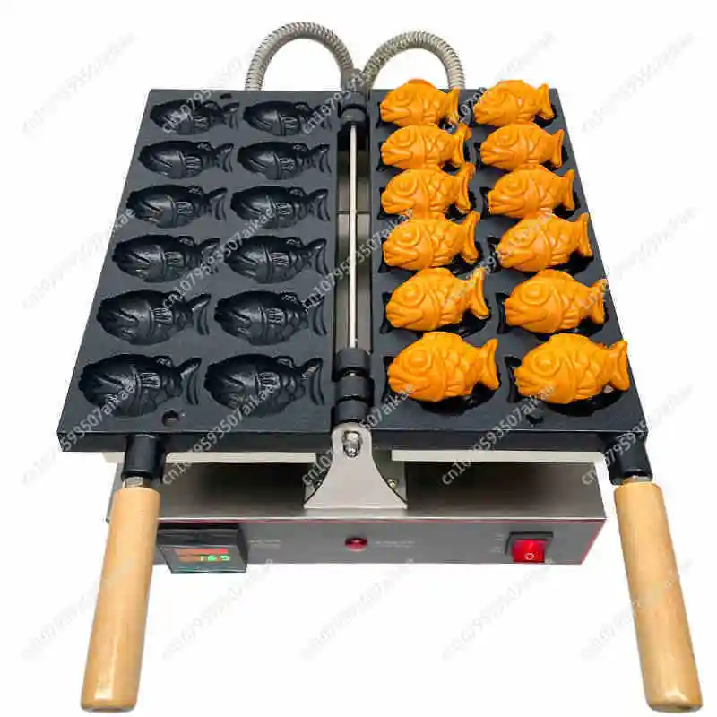 110V 220V Commercial Bear Shape Taiyaki Machine Little Bear Waffle Maker Stainless Steel Non Stick Waffle Machine