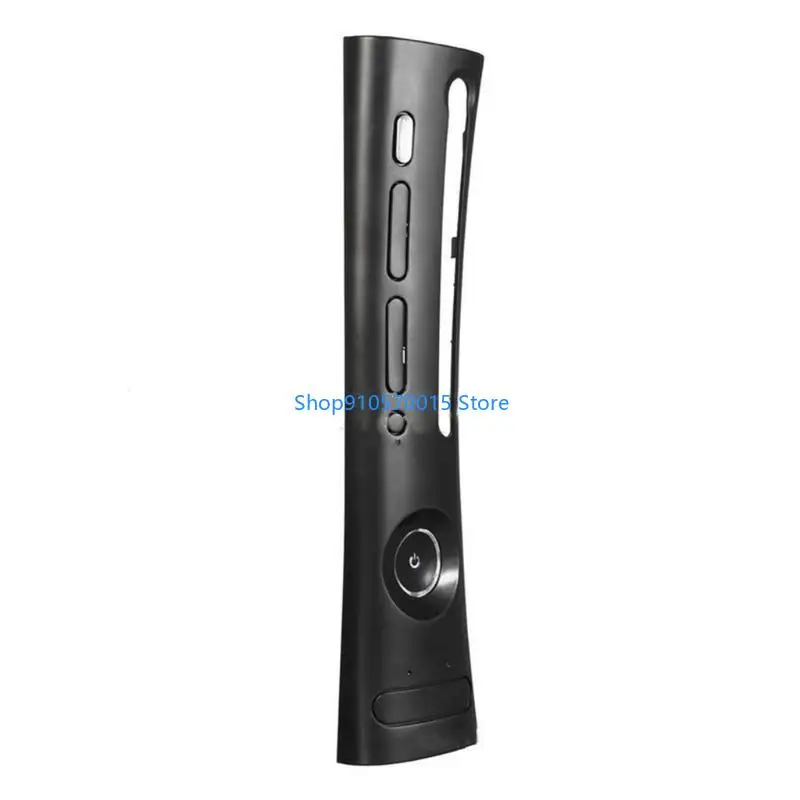 لوحة B95C Faceplate لاستبدال الحالة ، جبهة أبيض أسود متين لغطاء القشرة لاستبدال الدهون X-Box 360