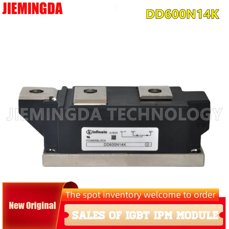 

DD600N14K DD600N12K DD541N26K-ENG MCC500-16IO1B IGBT Module NEW ORIGINAL IN STOCK